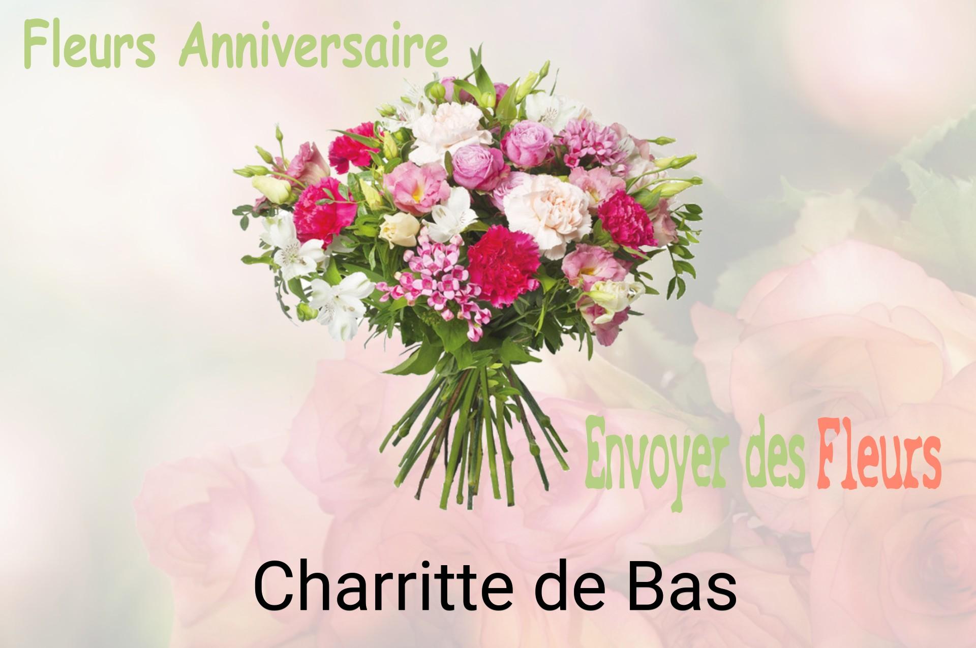 Bouquet de fleurs d’anniversaire livré à Charritte-de-Bas