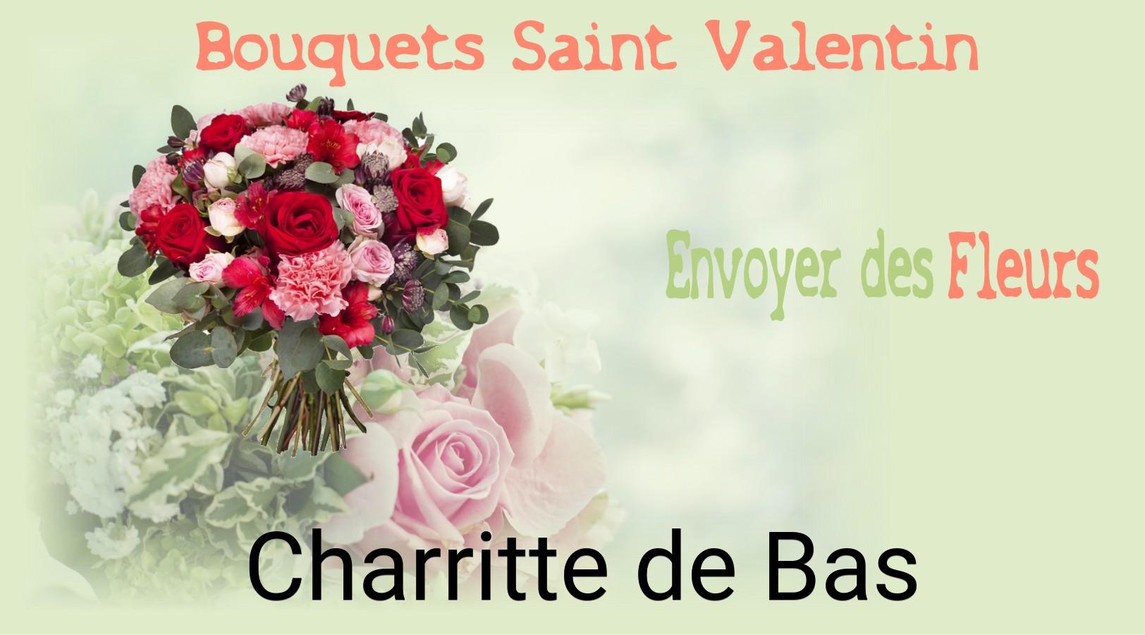 Roses de Saint-Valentin livrées à Charritte-de-Bas